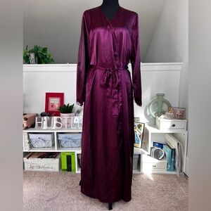 Flora Nikrooz Burgundy Robe